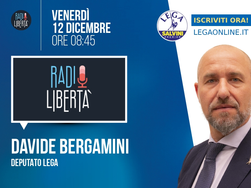 Davide Bergamini a Radio Libertà (Radio Libertà) - 12/12 ore 08:45
