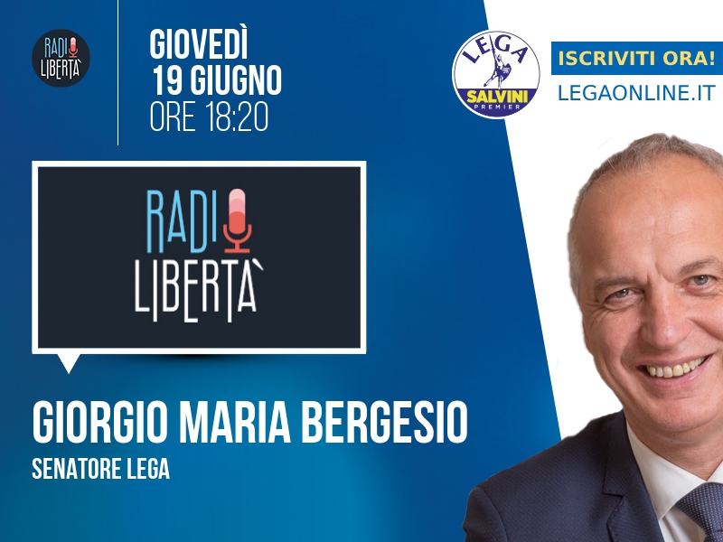 GIORGIO MARIA BERGESIO a RADIO LIBERTÀ (RADIO LIBERTÀ)