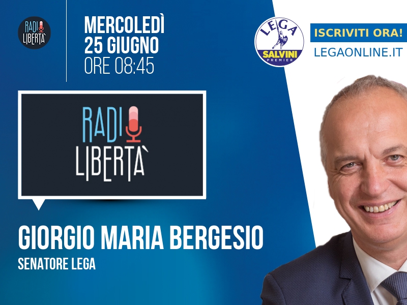 GIORGIO MARIA BERGESIO a RADIO LIBERTÀ (RADIO LIBERTÀ)