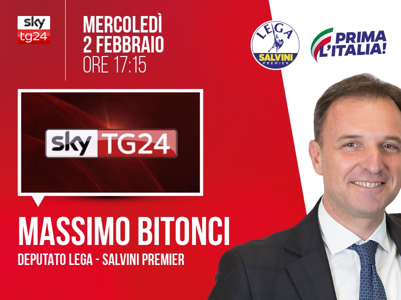 Massimo Bitonci a Economia (Sky TG24)