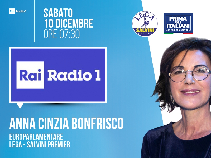 Anna Cinzia Bonfrisco a Rai Radio 1 (Rai Radio 1) - 10/12 ore 07:30