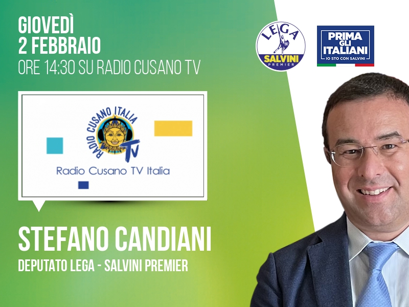 STEFANO CANDIANI a RADIO CUSANO TV (RADIO CUSANO TV)