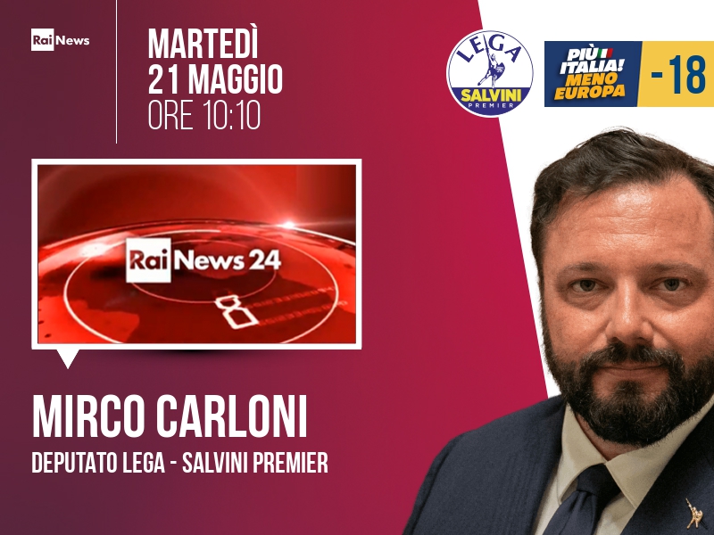 Mirco Carloni a Rainews24 (RaiNews24) - 21/05 ore 10:10