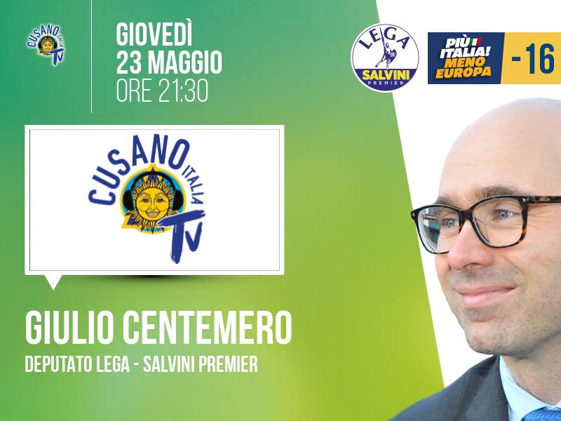 Giulio Centemero a Cusano Italia TV (Cusano Italia TV) - 23/05 ore 21:30