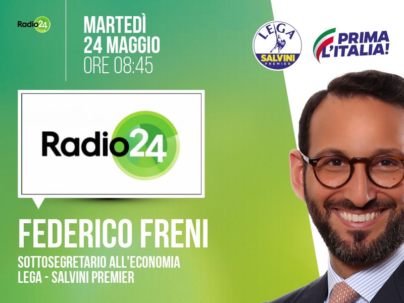Federico Freni a Radio 24 (Radio 24) - ore 08:45