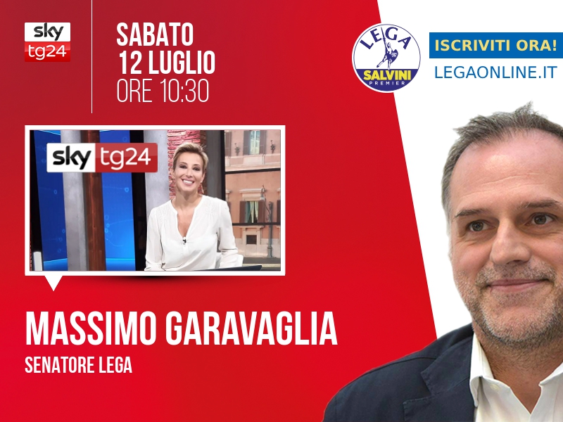 MASSIMO GARAVAGLIA a AGENDA (SKY TG24)