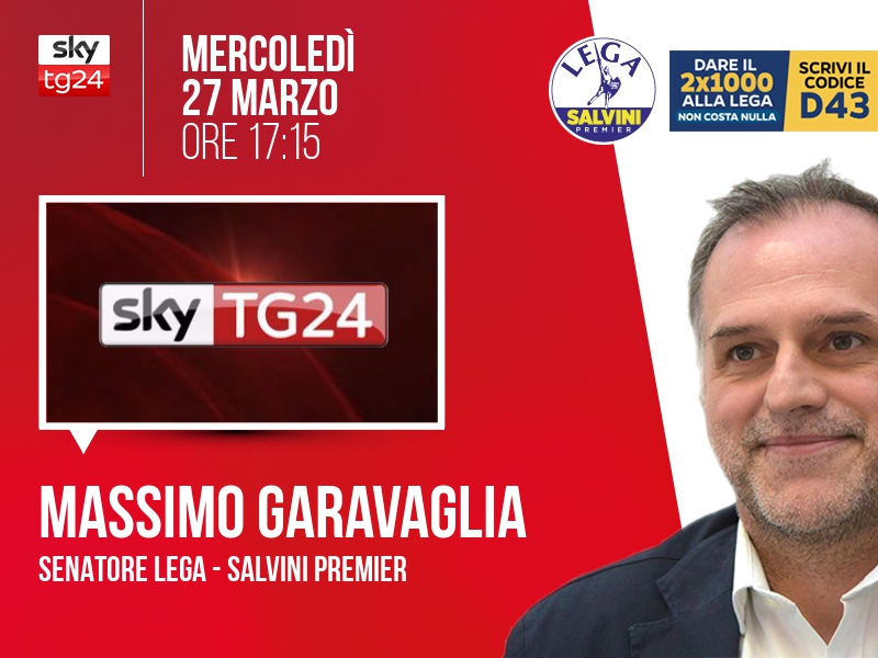 Massimo Garavaglia a Economia (Sky TG24) - 27/03 ore 17:15