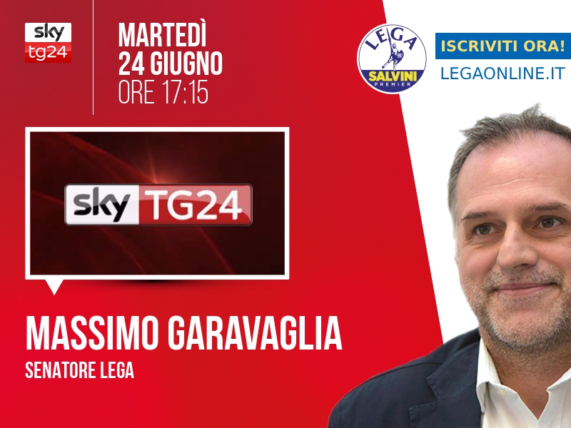 MASSIMO GARAVAGLIA a ECONOMIA (SKY TG24)