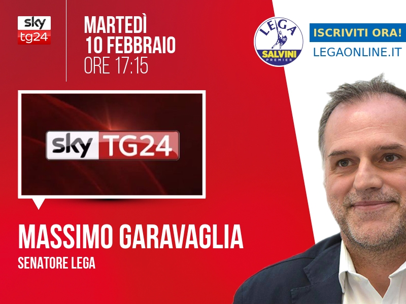 Massimo Garavaglia a Economia (Sky TG24) - 10/02 ore 17:15
