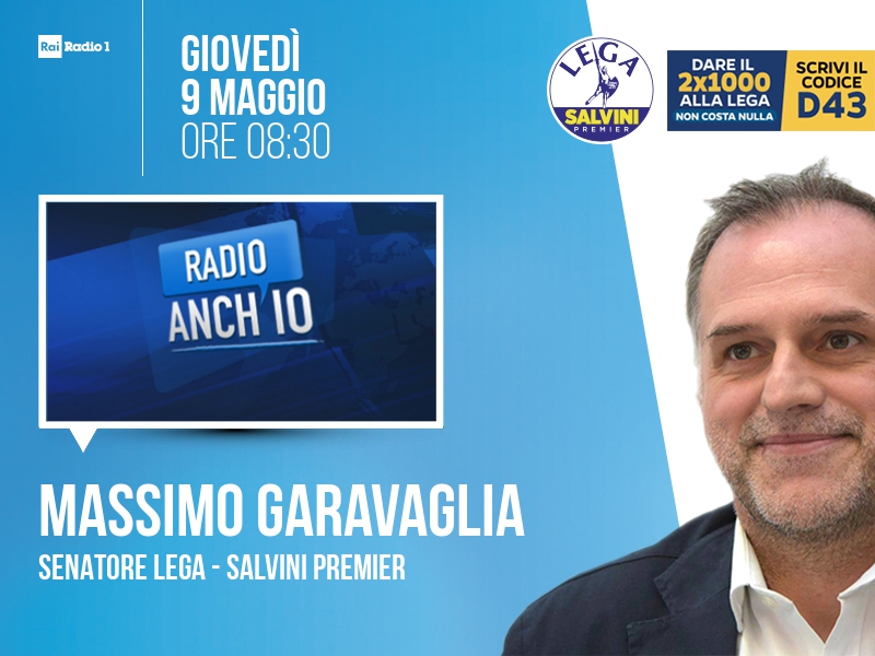 Massimo Garavaglia a Radio Anch'io (Rai Radio 1) - 09/05 ore 08:30