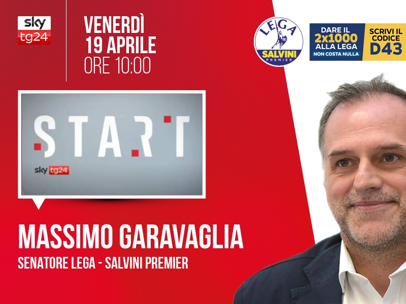 Massimo Garavaglia a Start (Sky TG24) - 19/04 ore 10:00