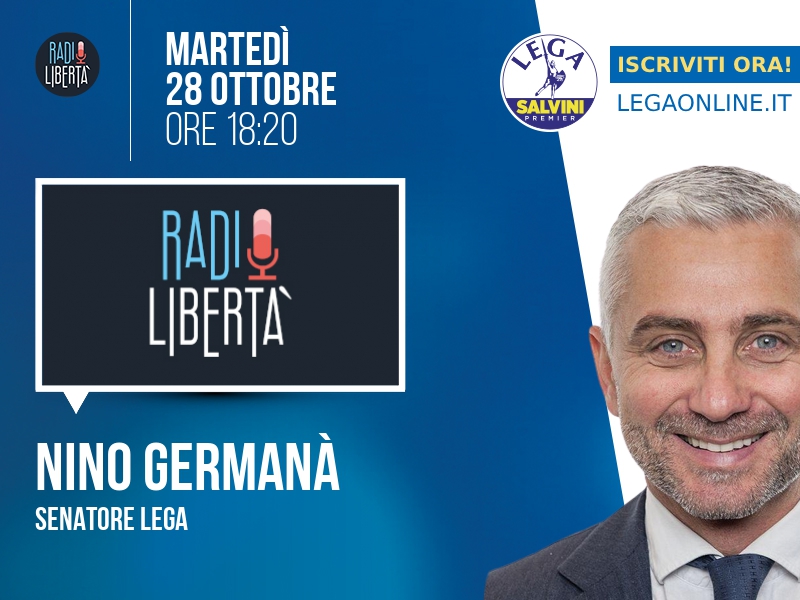 Nino Germanà a Radio Libertà (Radio Libertà) - 28/10 ore 18:20