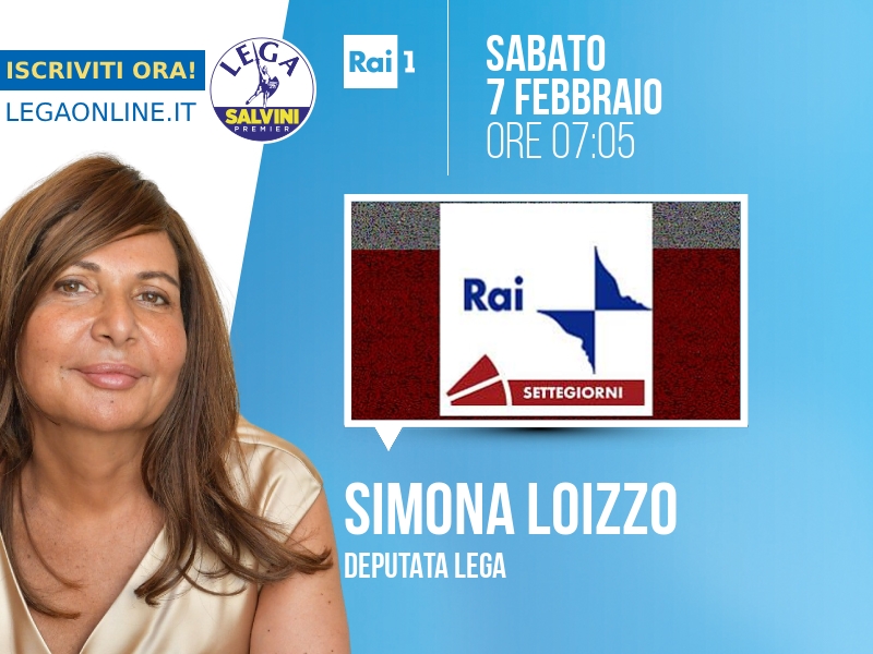 Simona Loizzo a Settegiorni (Rai 1) - 07/02 ore 07:05