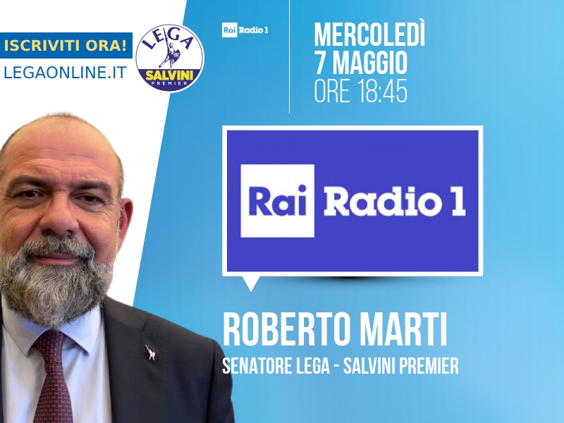 ROBERTO MARTI a RAI RADIO 1 (RAI RADIO 1)