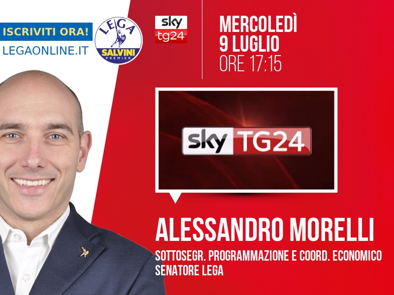 ALESSANDRO MORELLI a ECONOMIA (SKY TG24)