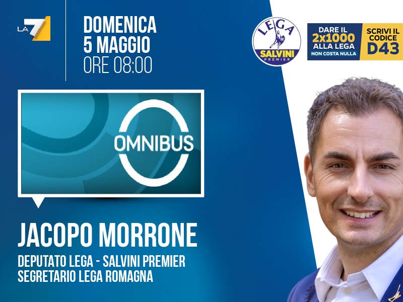 Jacopo Morrone a Omnibus (La7) - 05/05 ore 08:00