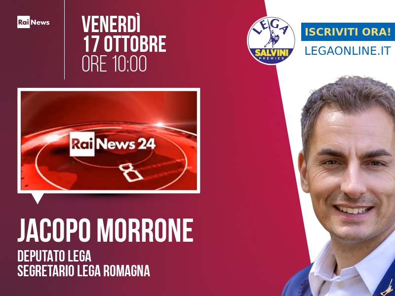 Jacopo Morrone a Rainews24 (RaiNews24) - 17/10 ore 10:00