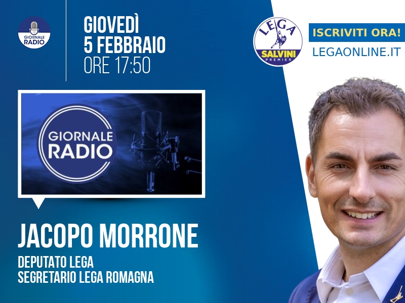 Jacopo Morrone a ZTL (Giornale Radio) - 05/02 ore 17:50