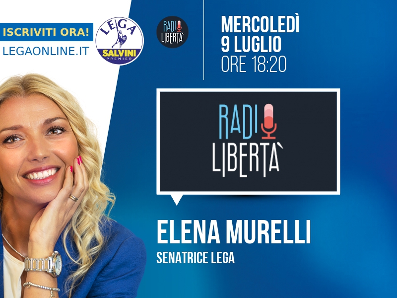 ELENA MURELLI a RADIO LIBERTÀ (RADIO LIBERTÀ)
