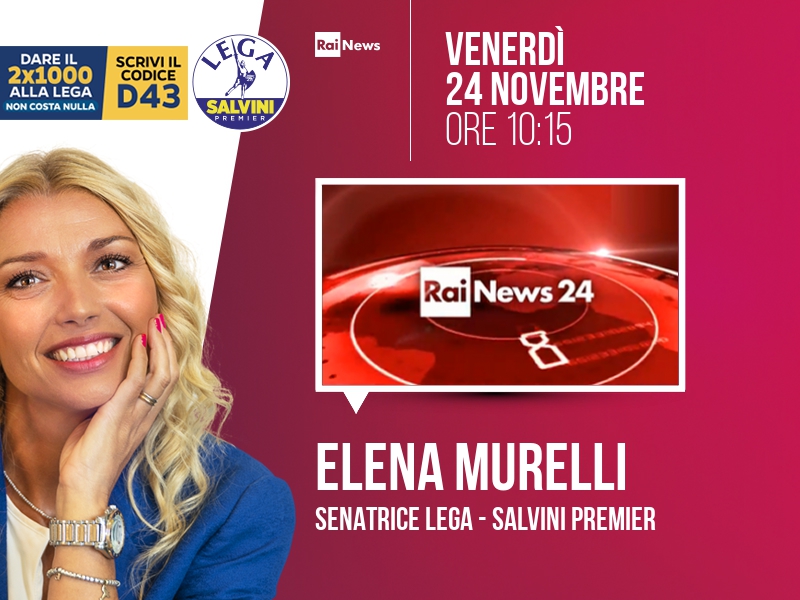 ELENA MURELLI a RAINEWS24 (RAINEWS24)