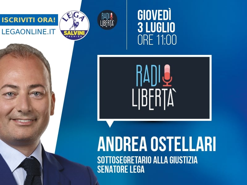 ANDREA OSTELLARI a RADIO LIBERTÀ (RADIO LIBERTÀ)