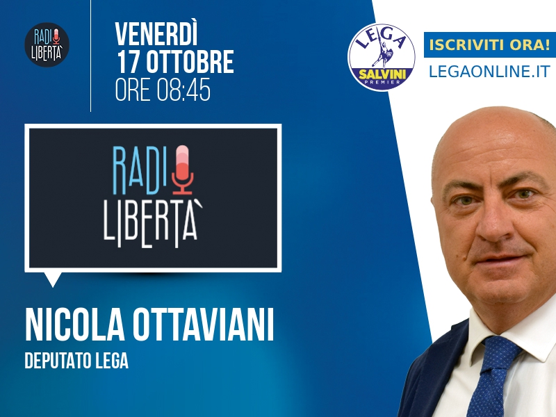 Nicola Ottaviani a Radio Libertà (Radio Libertà) - 17/10 ore 08:45