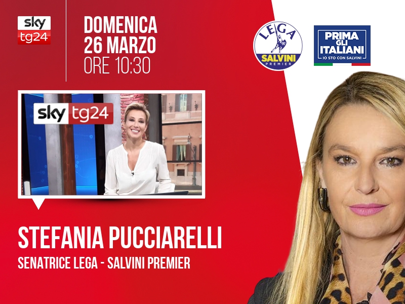 Stefania Pucciarelli a Agenda (Sky TG24) - 26/03 ore 10:30