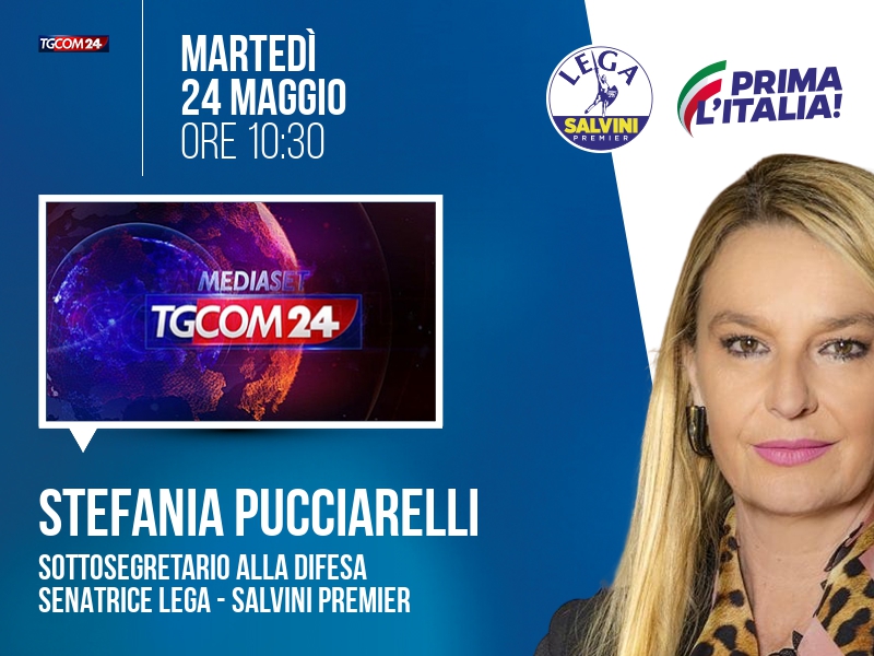 Stefania Pucciarelli a All News (Tgcom24) - ore 10:30