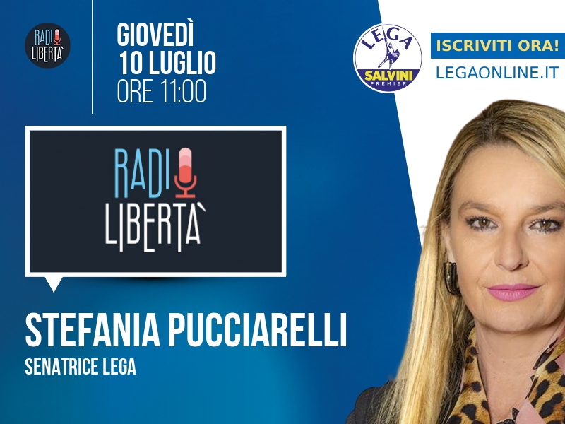 STEFANIA PUCCIARELLI a RADIO LIBERTÀ (RADIO LIBERTÀ)