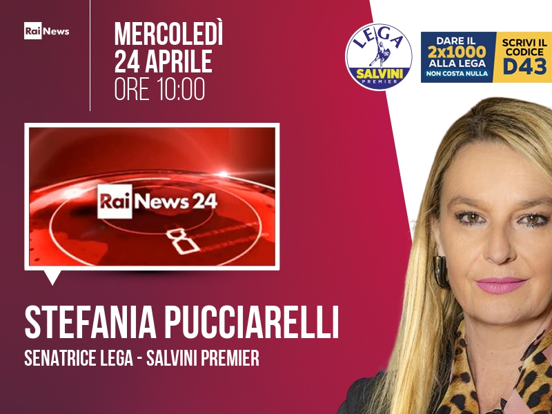 Stefania Pucciarelli a Rainews24 (RaiNews24) - 24/04 ore 10:00