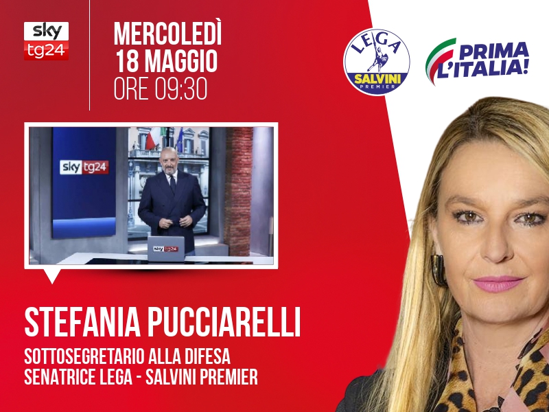 Stefania Pucciarelli a Start (Sky TG24) - ore 09:30