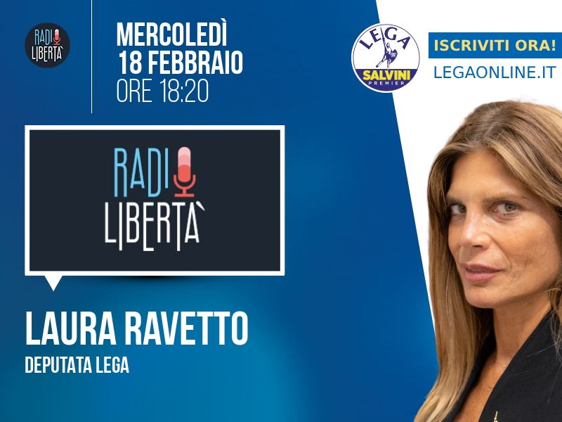 Laura Ravetto a Radio Libertà (Radio Libertà) - 18/02 ore 18:20