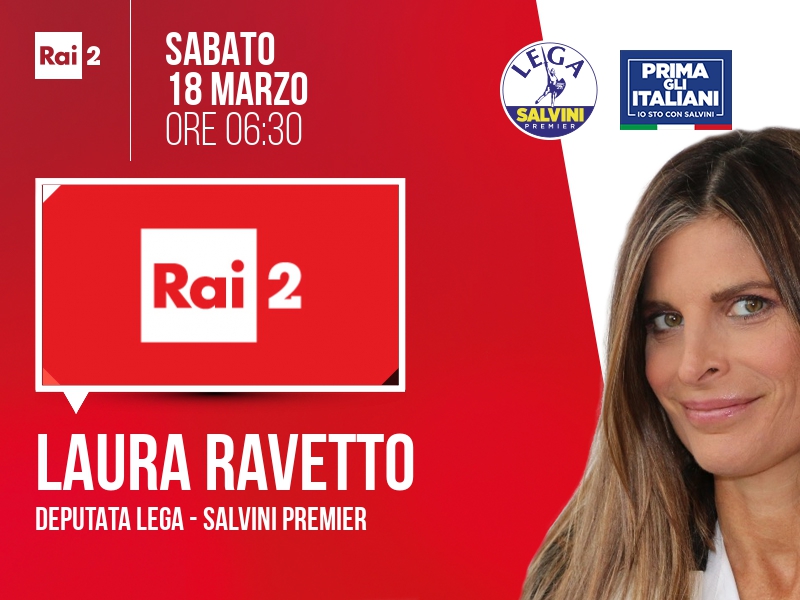 LAURA RAVETTO a RAI 2 (RAI 2)