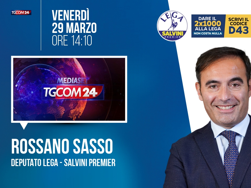 Rossano Sasso a All News (Tgcom24) - 29/03 ore 14:10
