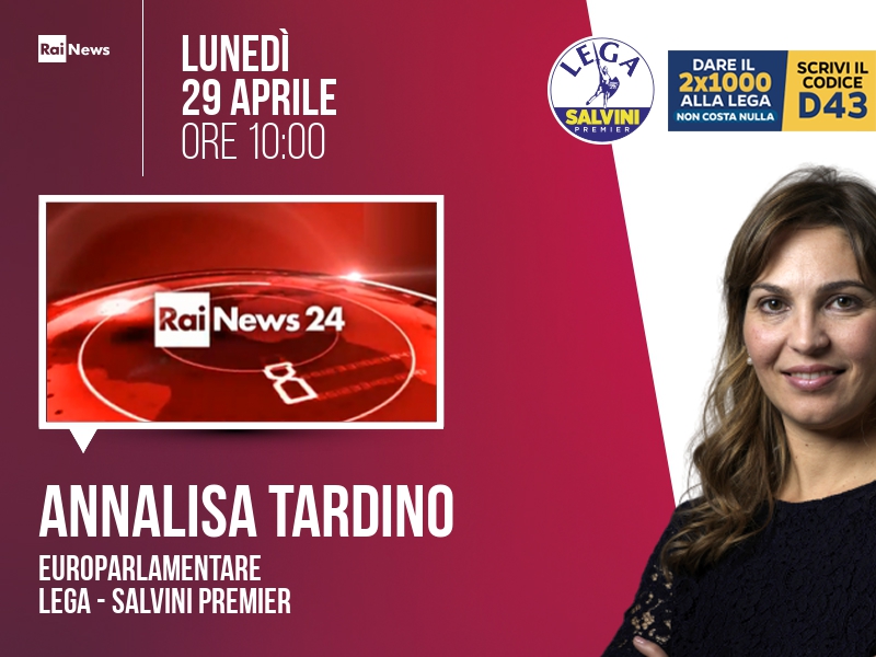 Annalisa Tardino a Rainews24 (RaiNews24) - 29/04 ore 10:00