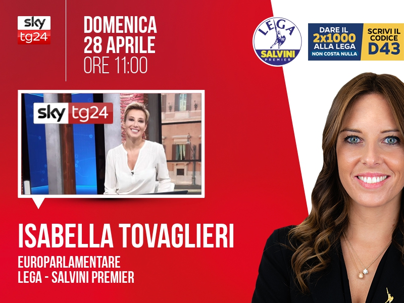 Isabella Tovaglieri a Agenda (Sky TG24) - 28/04 ore 11:00