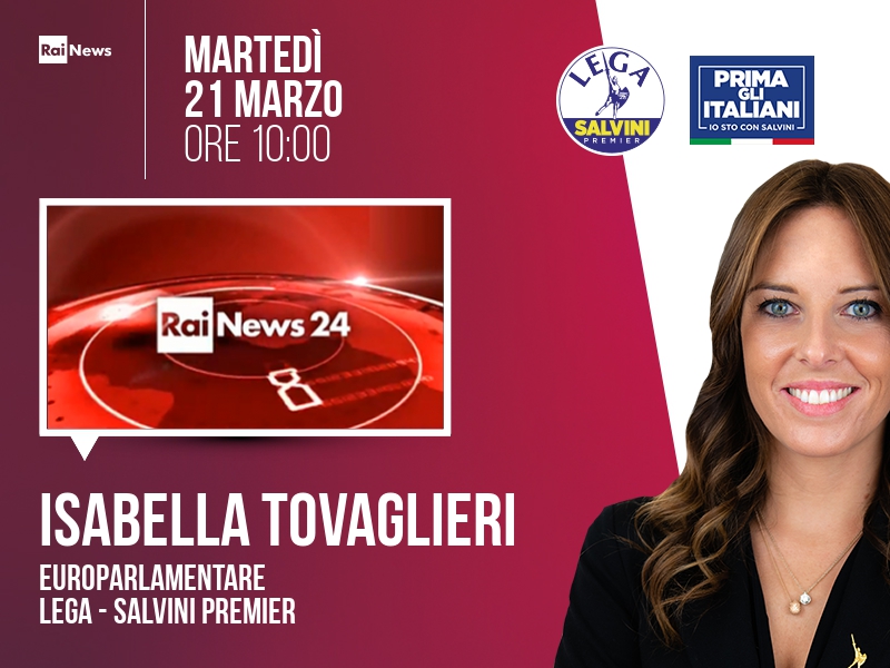 Isabella Tovaglieri a Rainews24 (RaiNews24) - 21/03 ore 10:00