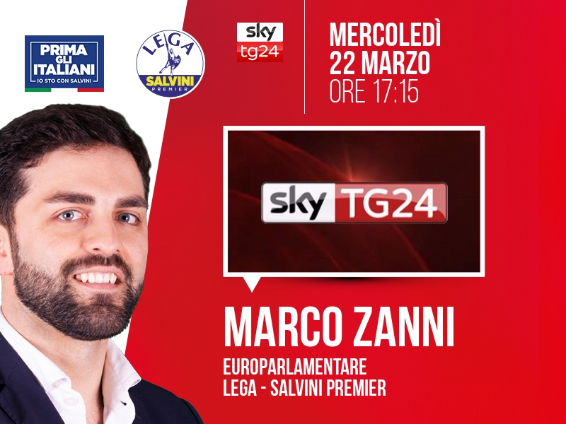 Marco Zanni a Economia (Sky TG24) - 22/03 ore 17:15