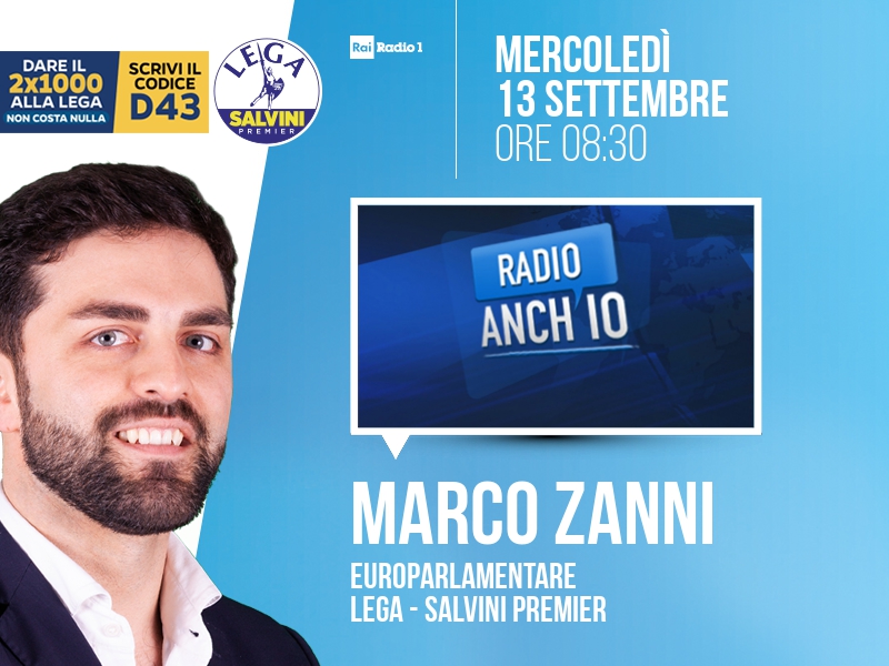 MARCO ZANNI a RADIO ANCH'IO (RAI RADIO 1)