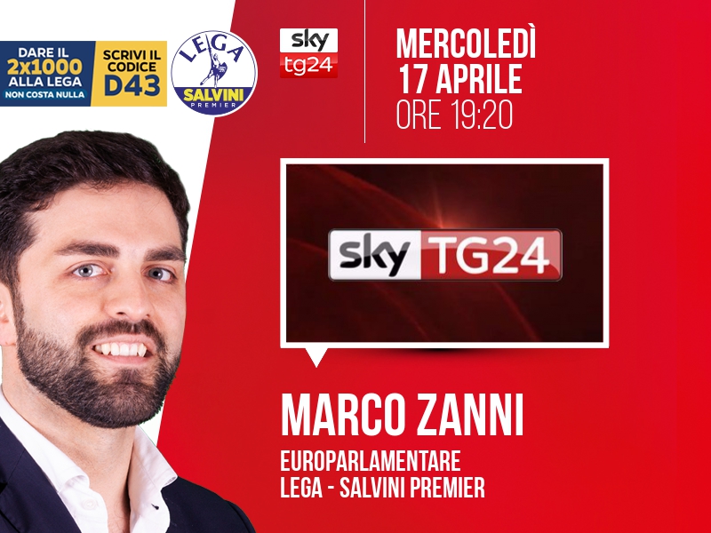 Marco Zanni a SkyTG24 (Sky TG24) - 17/04 ore 19:20