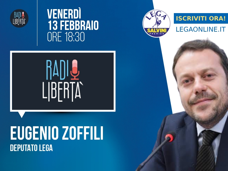 Eugenio Zoffili a Radio Libertà (Radio Libertà) - 13/02 ore 18:30